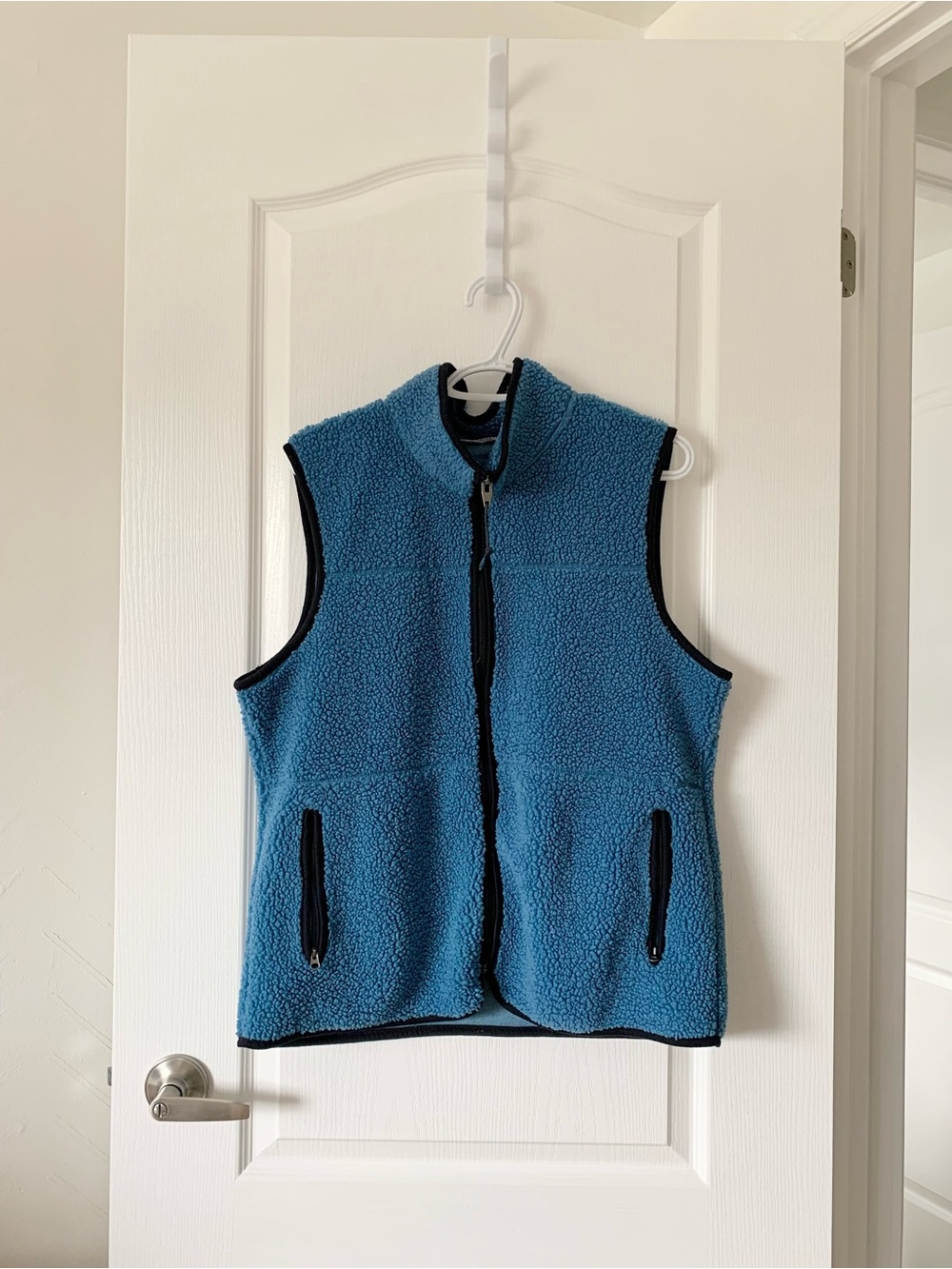 Northern Reflections blue teddy vest